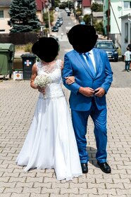 Svatební šaty vel.36 - 3