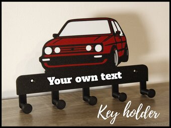 VW Golf mk2 věšák na klíče - 3