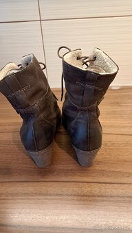 Lasocki,kožené kozačky vel.38 - 3