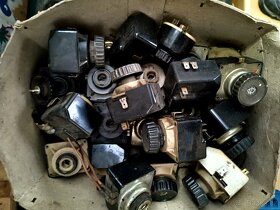 Trabant 601, díly interiéru, kličky, poutka, spínače - 3