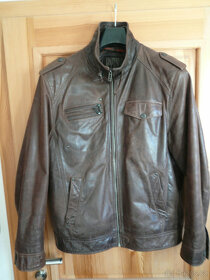 Pánská kožená bunda - 3