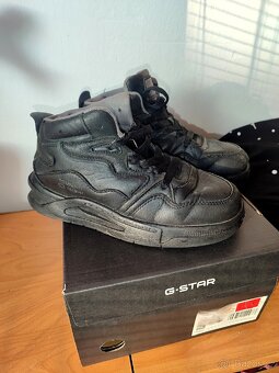 Černé kožené boty - 3