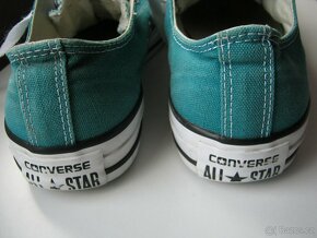 Tenisky Converse All Star nízké, zelené, vel. 36,5 - 3