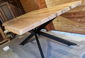 Masivni dubový stůl 200x100cm - 3