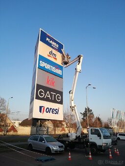 Montážní plošina. Nissan Cabstar.21m, 9m - 3