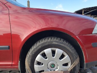Škoda Octavia 2 combi 1.9 TDI díly - červená met. 9892 - 3