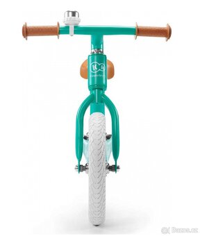 Odrážedlo Kinderkraft Rapid Midnight Green 12" pro děti 2-4 - 3