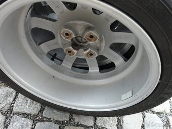 ALU KOLA + LETNÍ PNEU 205/45R16 PEUGEOT 16"CITROEN - 3