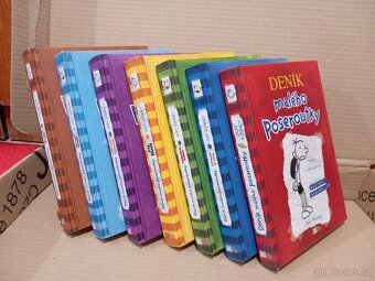 Jeff Kinney – Deník malého poseroutky, Díl 1–7, celkem 7 ks - 3
