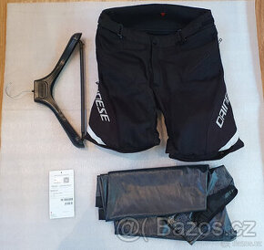 Dainese DRAKE AIR D-DRY letní kalhoty černé/bílé, vel. 48 - 3