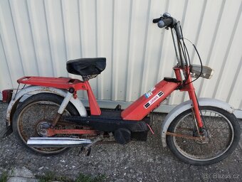 Jawa 207 Babetta s kartičkou, původní lak, viz.foto - 3