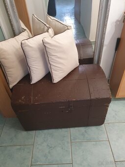 Úložný prostor - starožitná truhlice - 3