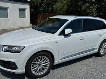 Audi Q7,s-line,3,0 tdi,bílá perleť... - 3