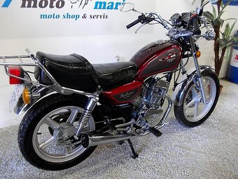 Chopper Tiger CL 125 DELUXE jen 9tis.KM Výrobní STAV - 3