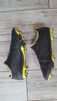 Kopačky PUMA FINESSE FIRM GROUND FOOTBALL BOOTS BLACK - 3