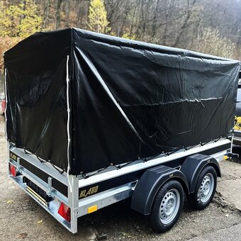 Přívěsný vozík + vysoká plachta řidičák B, 3,0mx1,5mx1,45m - 3
