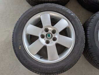 Originální ALU kola škoda Band 195/55/R15 - 3