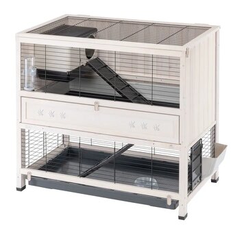 Ferplast dřevěná klec Cottage Indoor Home - 3