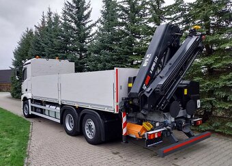Mercedes-Benz ACTROS 2643 6x2 - valník s hydraulickou rukou - 3