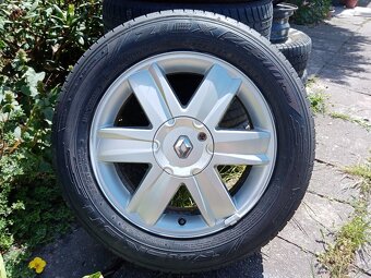 Obutá Alu kola 16ky 4x100 pneu 90% RENAULT DACIA - dobírka - 3