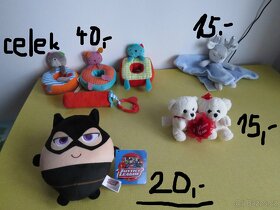 Plyšáci, hračky pro miminka - 3