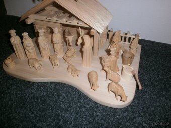 betlém z lipového a smrkového dřeva 14a4 - 3