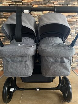 🩶🤍 Bugaboo Donkey 3 TWIN grey melange 🩶🤍 - 3