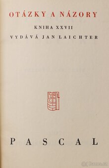 Myšlenky - Blaise Pascal - 3