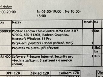 Lenovo Thinkcentre M75t Gen 2 - 3