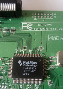 řadič PCI -> 2x COM RS232 + LPT - 3