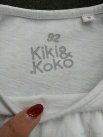 Dívčí triko a dlouhým rukávem Kik vel 92 - 3