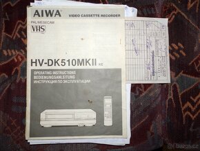 videorekordéry AIWA a JVC - 3