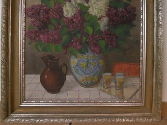 Zátiší, plátno Vincenc Červinka 1897 Vítanov - 3