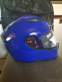 Prodám úplně novou helmu na motorku JIEKAI v.L 59 až 60cm cm - 3