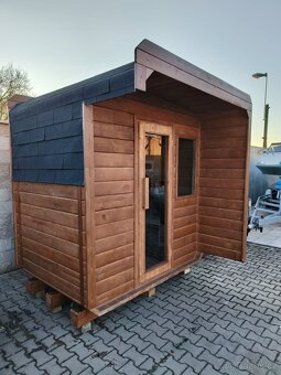 Saunový domek, chladicí káď, SAUNABOX Harvia 8kW - 3