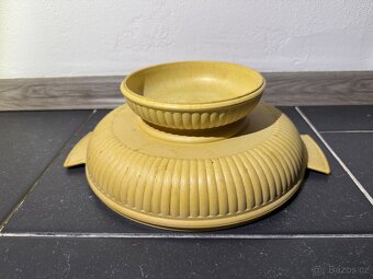 Retro bakelitová mísa světlá, 25 cm - 3