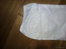 Bílá dívčí halenka Mila Blue 108 cm - 3