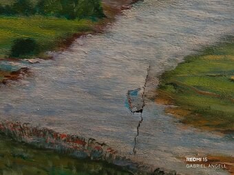 Stará olejomalba 74 × 58 cm, - 3