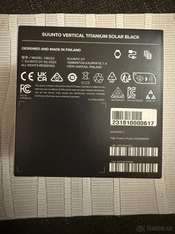 Prodám Suunto Vertical Titanium Solar - 3
