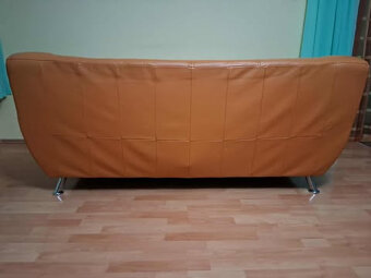 Sedací souprava kožená 4 dílná - 3