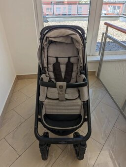 Kočárek Moon Nuova dvojkombinace s redukcí na autosedačku - 3