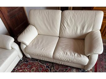 Moderní kožená sedací souprava 3+2, 3338 - 3