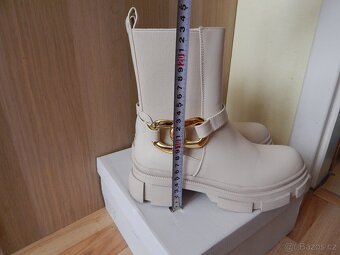 Dámské lehký boty na zip, vel. 38 - 3