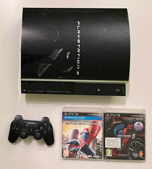 SONY PlayStation 3 / PS3 80GB FAT (Model No.: CECHL04 PAL) - 3