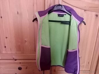 Dívčí softshellová vesta ALPINE PRO, vel. 140/146 - 3