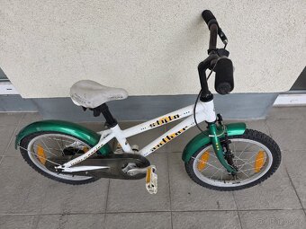 Dětské kolo 16" Author stylo zeleno/bílé - 3