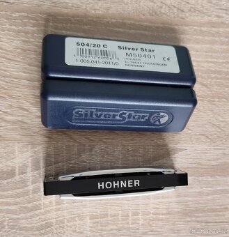FOUKACÍ HARMONIKA HOHNER SILVER STAR 504/20C - 3