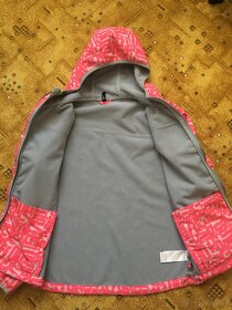 Dívčí softshellová bunda s kapucí, vel. 164/170 - 3