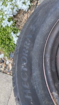 Plechove disky 15” 6Jx15, letni pneu 195/65 R15 - 3