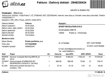 Kávovar na kapsle Morning MM730 B černý v záruce - 3